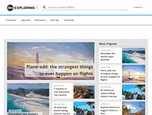 Tablet Screenshot of loveexploring.com